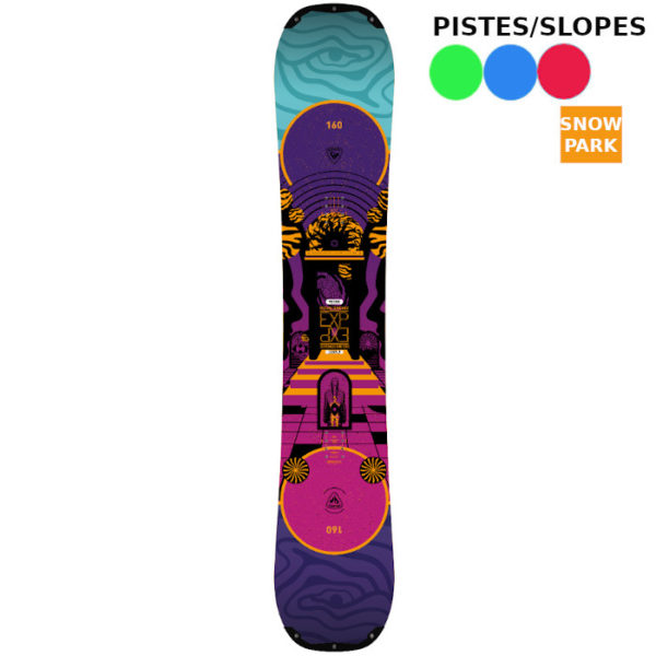 Snowboard Rouge Adultes