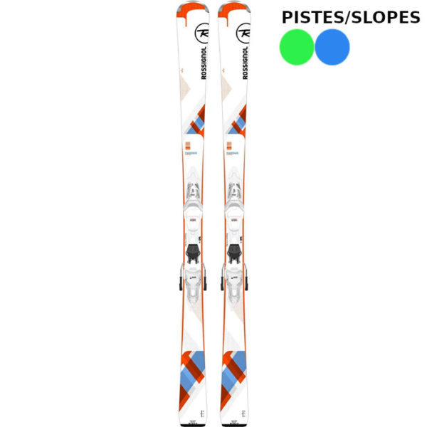 Skis Bleus Femmes